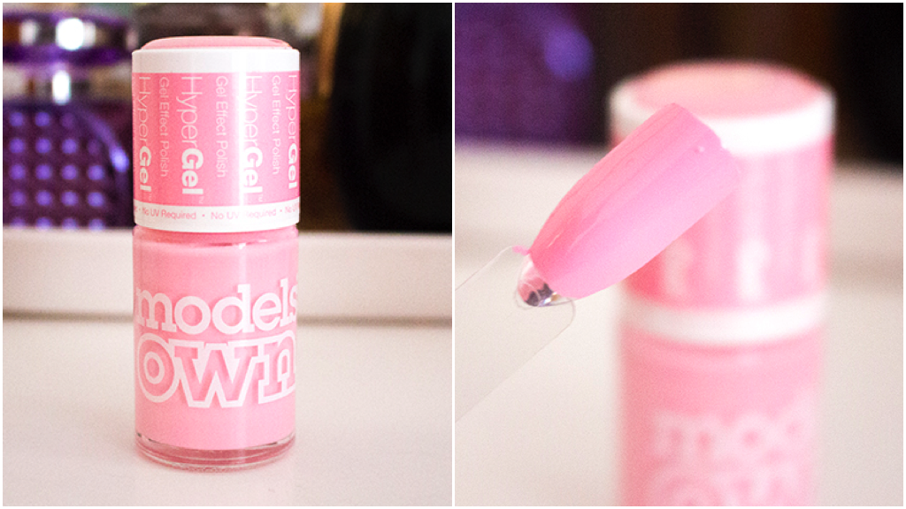 models own hypergel nail polish pink veneer review swatch photo models own hypergel nail polish pink veneer review swatch photo