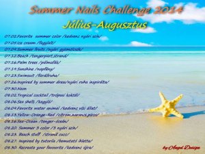 Summer Nails Challenge 2014